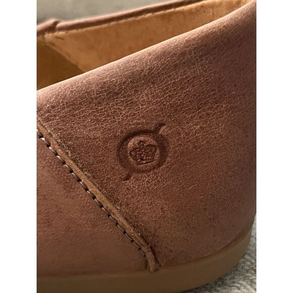 Born Mahwah‎ Bow Loafers Flats Pink Leather 7M 38 - Picture 8 of 11